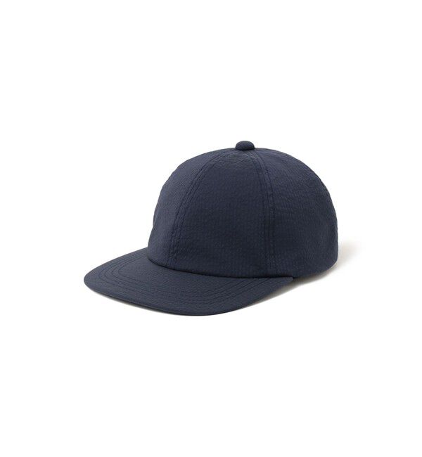BEAMS PLUS「6 Panel Regimental Strap Sucker」|その他|NAVY