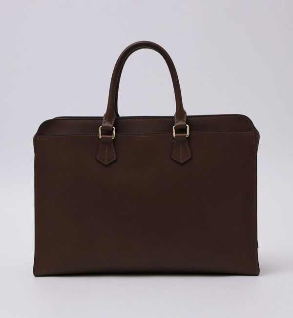 SHIPS「Boldrini Selleria: レザー ブリーフ バッグ」|ビジネスバッグ|