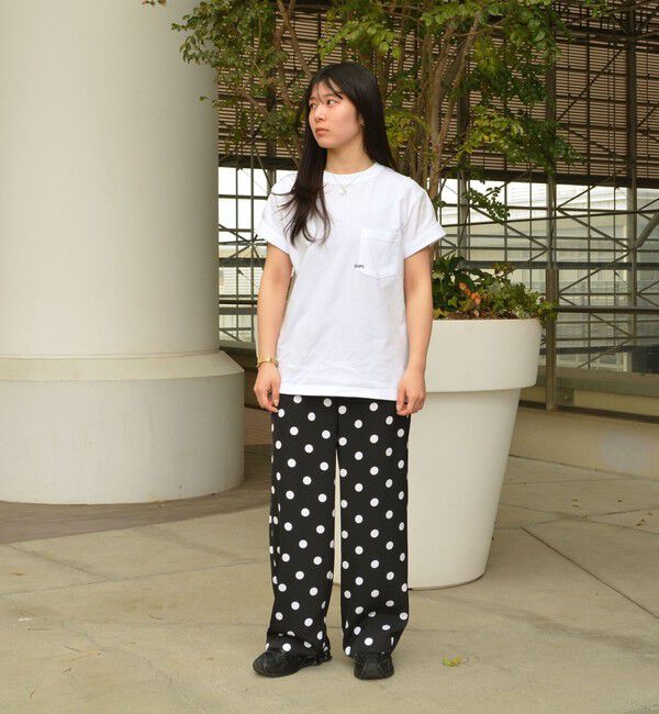 SHIPS「【累計販売数18万枚突破!!】【WEB限定】SHIPS: マイクロ SHIPSロゴ ポケット Tシャツ」|Tシャツ・カットソー|