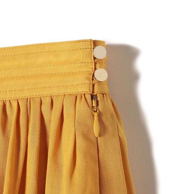 SHIPS for women「〈手洗い可能〉綿ドビー ティアード ギャザースカート◇」|スカート|