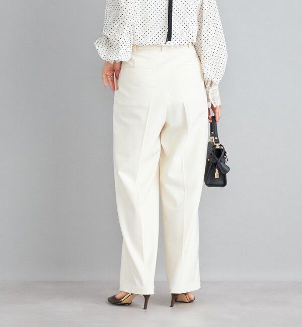 SHIPS for women「〈手洗い可能〉2タックワイドパンツ◇」|その他|