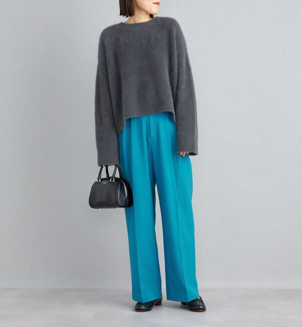 SHIPS for women「〈手洗い可能〉2タックワイドパンツ◇」|その他|