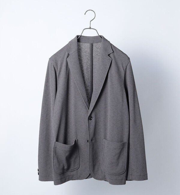 SHIPS any「SHIPS any:〈洗濯機可能〉サマー ニット ジャケット 26SS◆」|テーラードジャケット|