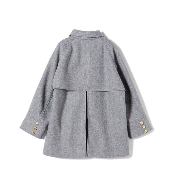 SHIPS for women「【WEB限定】〈手洗い可能〉ウール ライク ジャージー メルトン 2WAY Pコート」|ピーコート|