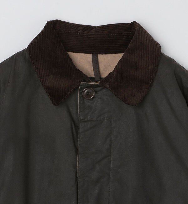 SHIPS「【SHIPS別注】Barbour: 3/4 COAT 4oz WAX COTTON」|ステンカラーコート|