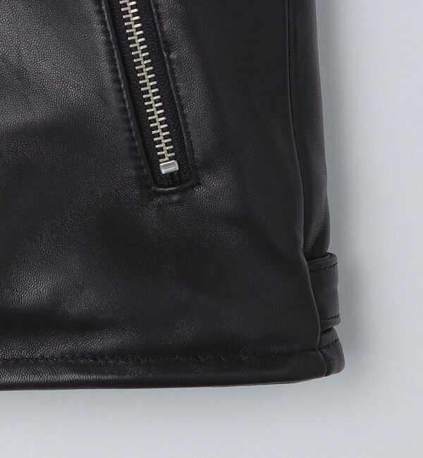 SHIPS「SHIPS: ラムレザー ダブル ライダースジャケット」|その他|