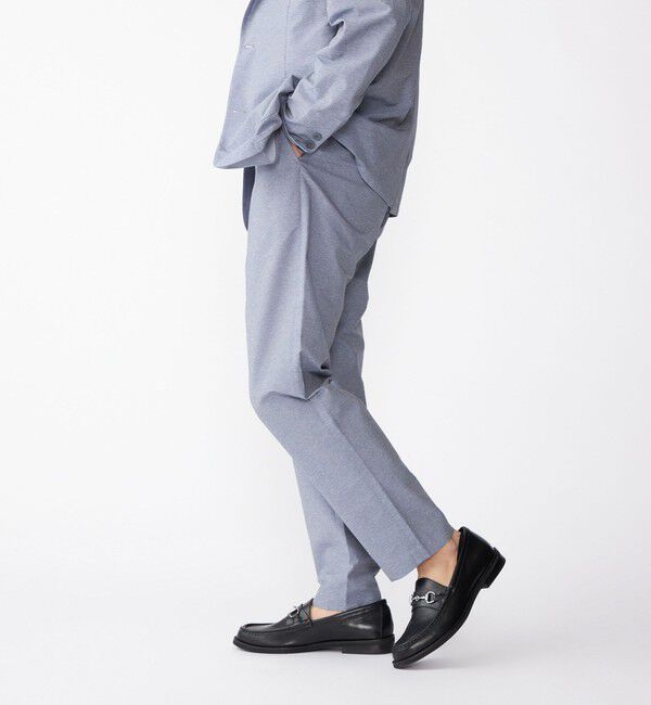 SHIPS「SHIPS:〈手洗い可能/セットアップ対応〉スーパーライト イージーパンツ」|スラックス|