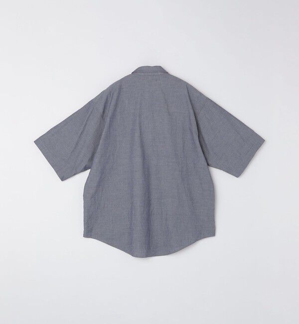 SHIPS「SHIPS: Wポケット ウォッシュド タイプライター ショートスリーブ シャツ」|シャツ・ブラウス|