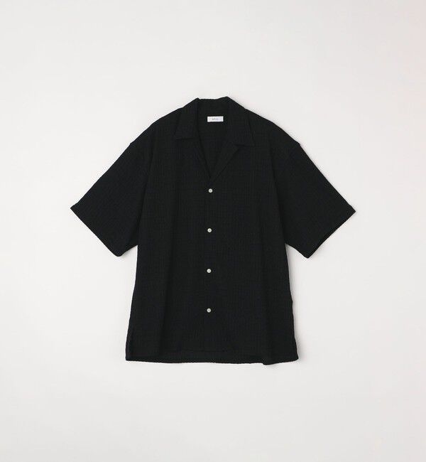 SHIPS any「SHIPS any: マルチパターン オープンカラー メッシュ シアー シャツ◇」|シャツ・ブラウス|