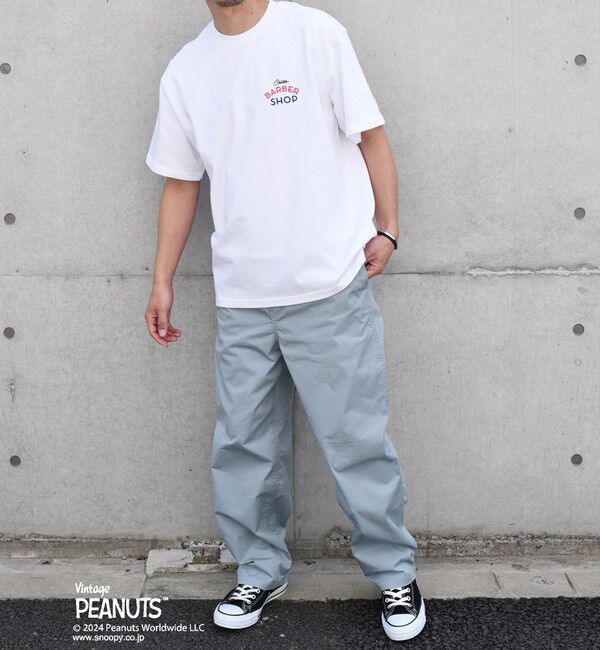 SHIPS any「SHIPS any: SNOOPY コラボ カルチャー グラフィック バック プリント Tシャツ◆」|Tシャツ・カットソー|