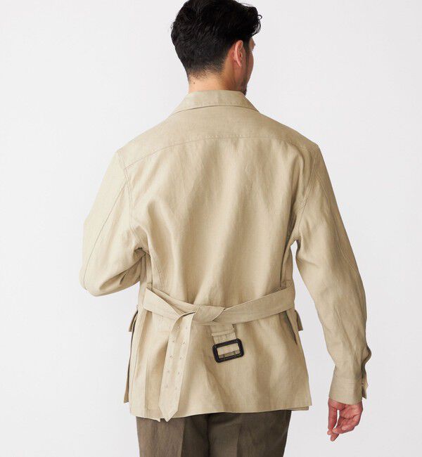SHIPS「SHIPS: LES LESTON リネン サファリ ジャケット」|その他|