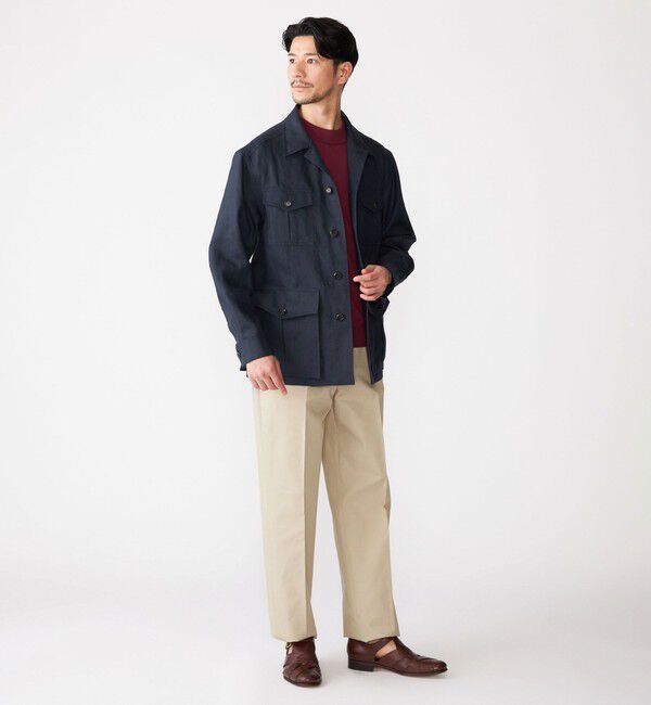 SHIPS「SHIPS: LES LESTON リネン サファリ ジャケット」|その他|