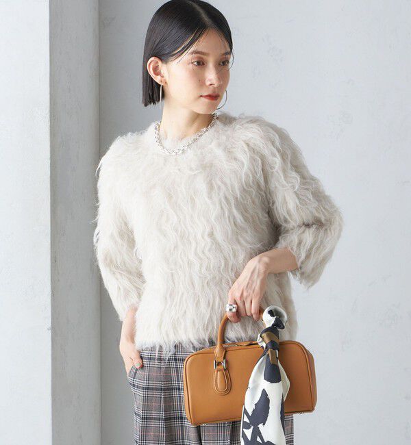 SHIPS for women「〈手洗い可能〉シャギー ファー プルオーバー」|ニット・セーター|