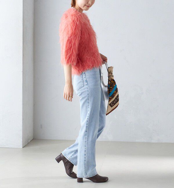 SHIPS for women「〈手洗い可能〉シャギー ファー プルオーバー」|ニット・セーター|