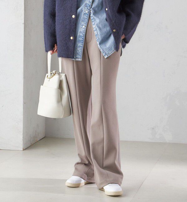 SHIPS for women「〈手洗い可能〉ストレッチ フレア パンツ」|その他|