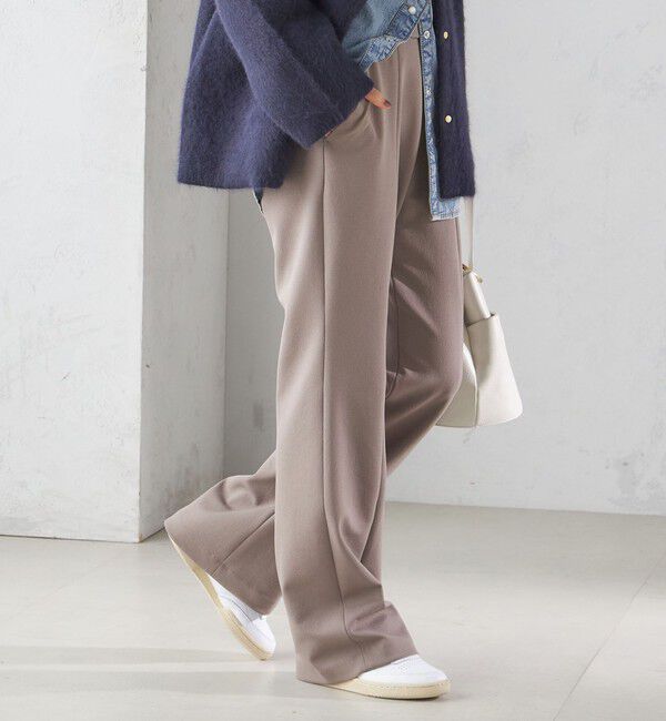 SHIPS for women「〈手洗い可能〉ストレッチ フレア パンツ」|その他|