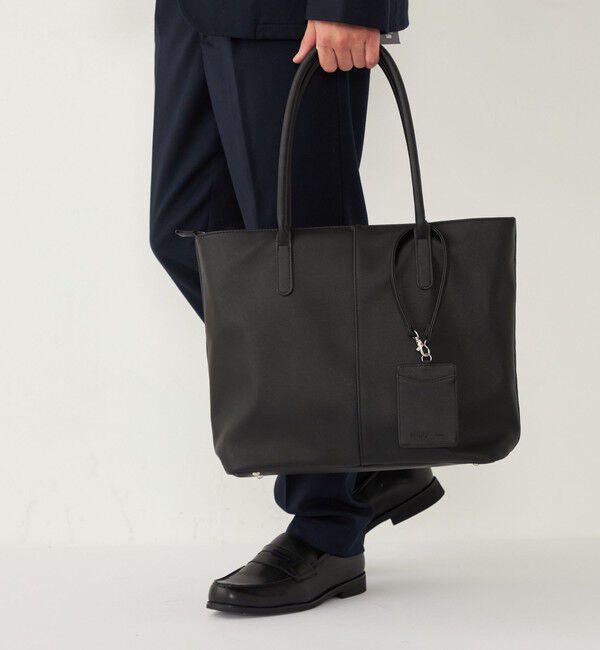 SHIPS Colors 「《一部追加予約》SHIPS Colors:PU トート バッグ◆」|トートバッグ|ブラック