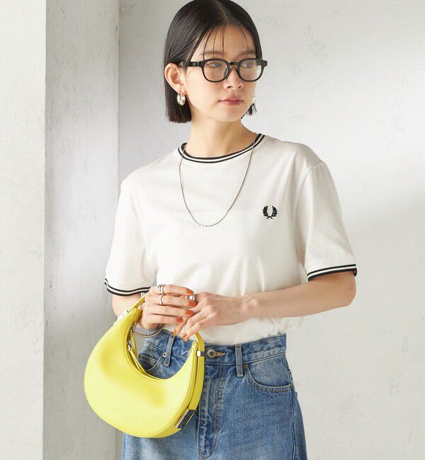 SHIPS for women「FRED PERRY:M1588 TWIN TIPPED TEE」|Tシャツ・カットソー|