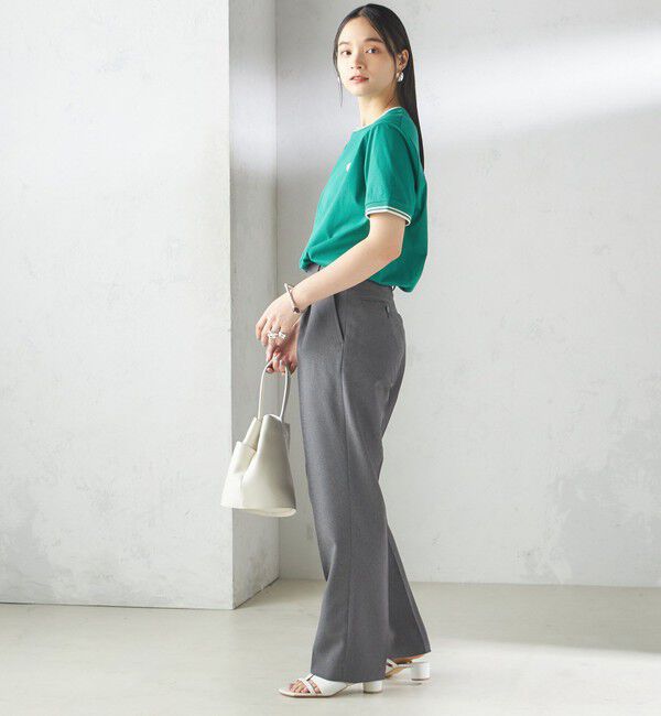 SHIPS for women「FRED PERRY:M1588 TWIN TIPPED TEE」|Tシャツ・カットソー|