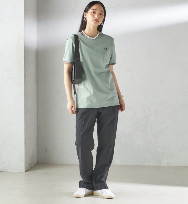 SHIPS for women「FRED PERRY:M1588 TWIN TIPPED TEE」|Tシャツ・カットソー|