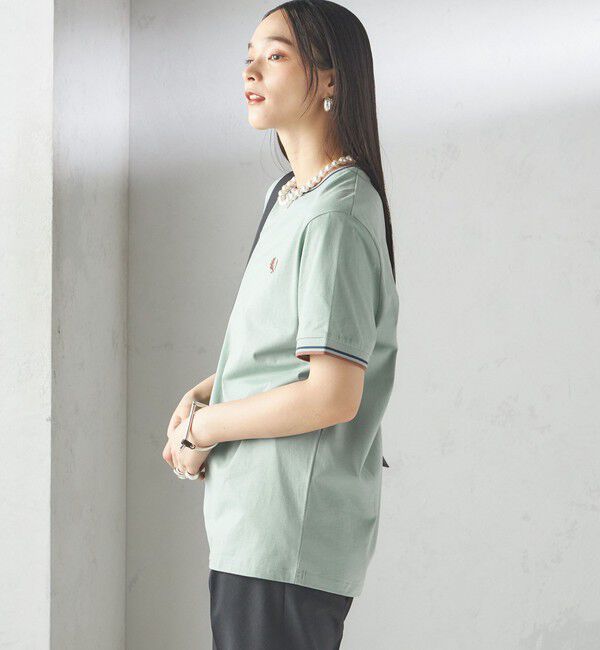 SHIPS for women「FRED PERRY:M1588 TWIN TIPPED TEE」|Tシャツ・カットソー|