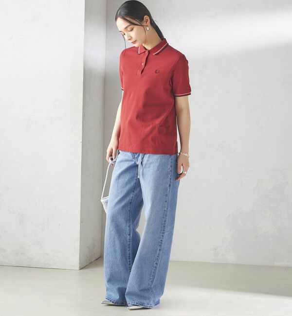 SHIPS for women「FRED PERRY:G3600 TWIN TIPPED SHIRTS」|ポロシャツ|