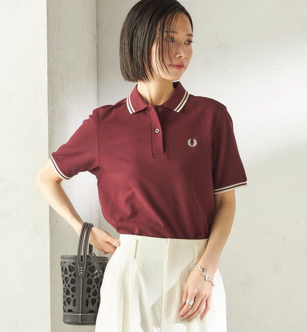SHIPS for women「FRED PERRY:G3600 TWIN TIPPED SHIRTS」|ポロシャツ|