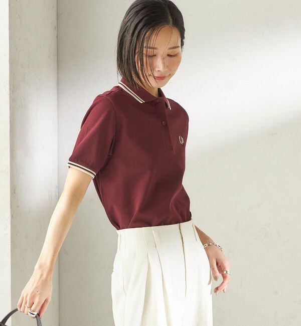 SHIPS for women「FRED PERRY:G3600 TWIN TIPPED SHIRTS」|ポロシャツ|