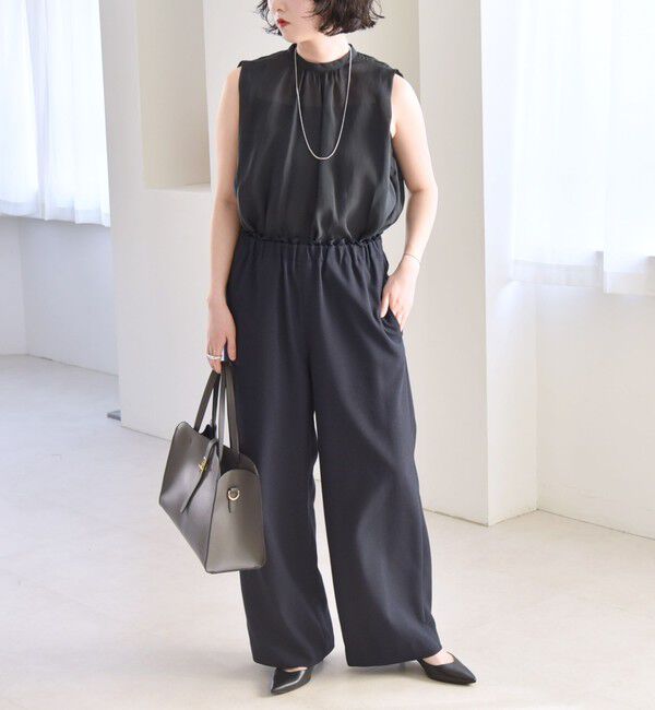 quaranciel「quaranciel:〈洗濯機可能〉ウーステッド イージー ワイドパンツ」|その他|