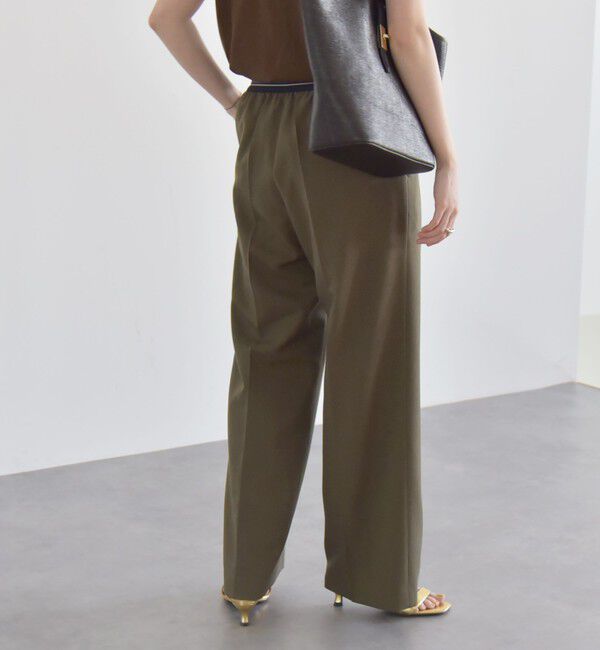 quaranciel「quaranciel:〈手洗い可能〉ウエスト ライン イージー ワイド パンツ 2」|その他|