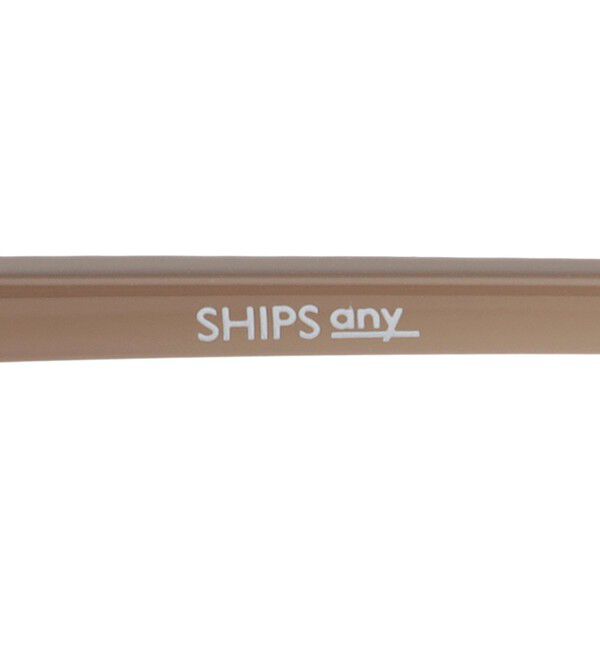 SHIPS any「《追加予約》SHIPS any: ボストン型 UVカット サングラス」|サングラス|