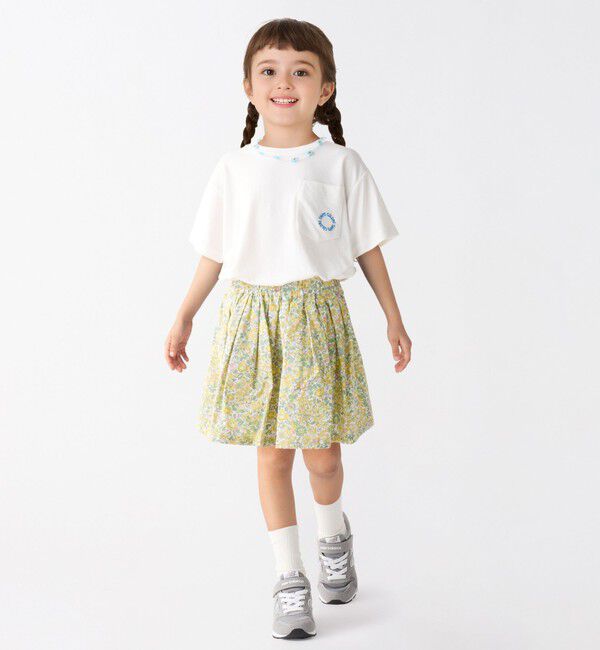 SHIPS Colors 「SHIPS Colors:90～140cm/〈洗濯機可能〉フラワー タック キュロット◇」|キュロット|