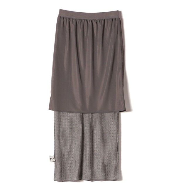 SHIPS for women「《予約》Wai＋:ジャカード シアー スカート」|スカート|