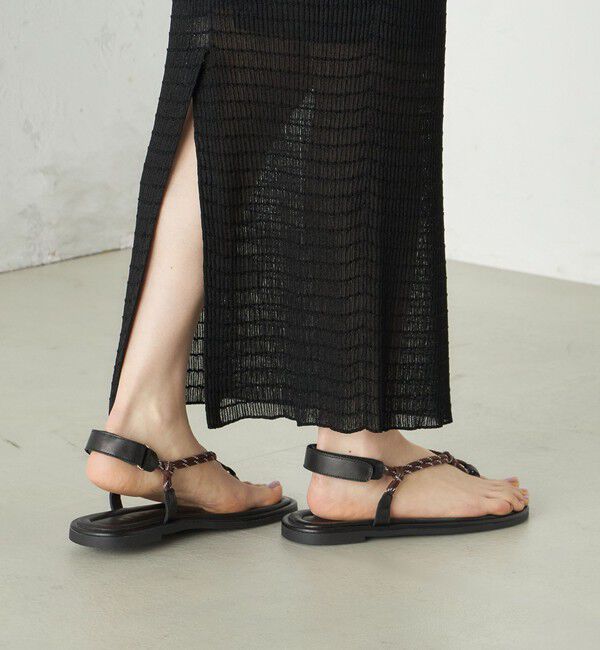 SHIPS for women「《予約》Wai＋:ジャカード シアー スカート」|スカート|