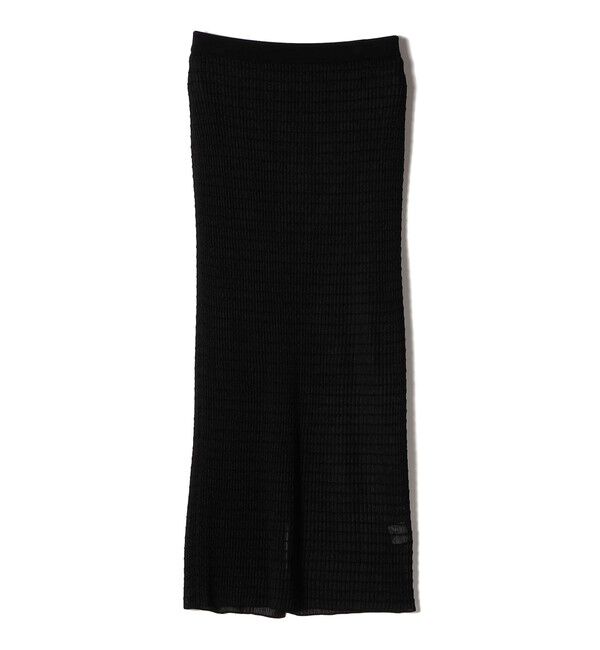 SHIPS for women「《予約》Wai＋:ジャカード シアー スカート」|スカート|