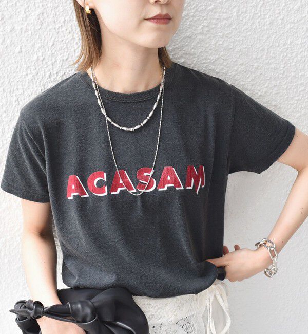 SHIPS for women「ACASAM:クルーネック TEE」|Tシャツ・カットソー|