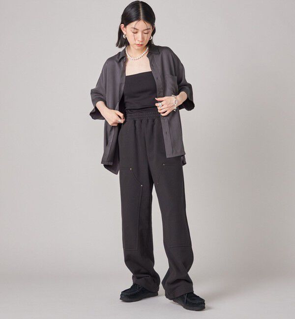 SHIPS for women「SHIPS NINE CASE:〈手洗い可能〉オーバーサイズ シャツ」|シャツ・ブラウス|