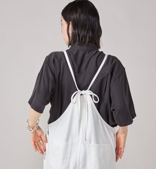 SHIPS for women「SHIPS NINE CASE:〈手洗い可能〉オーバーサイズ シャツ」|シャツ・ブラウス|