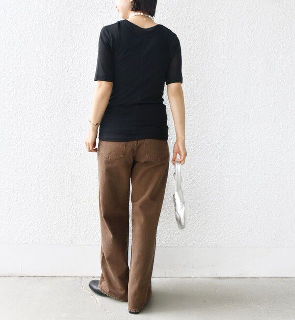 SHIPS for women「シアー フライス レイヤード TEE」|Tシャツ・カットソー|