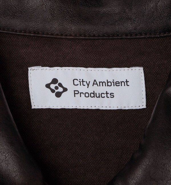 SHIPS「City Ambient Products:〈洗濯機可能〉ウォッシュ ダック ジップ ワーク ジャケット」|ブルゾン・スタジャン|