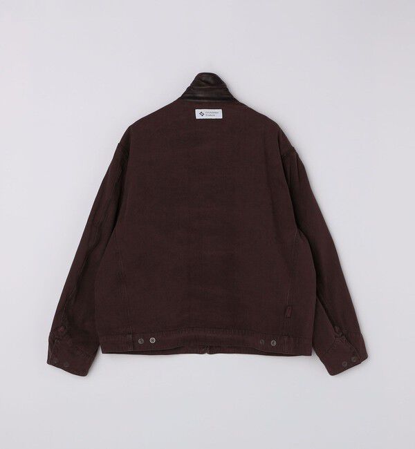 SHIPS「City Ambient Products:〈洗濯機可能〉ウォッシュ ダック ジップ ワーク ジャケット」|ブルゾン・スタジャン|