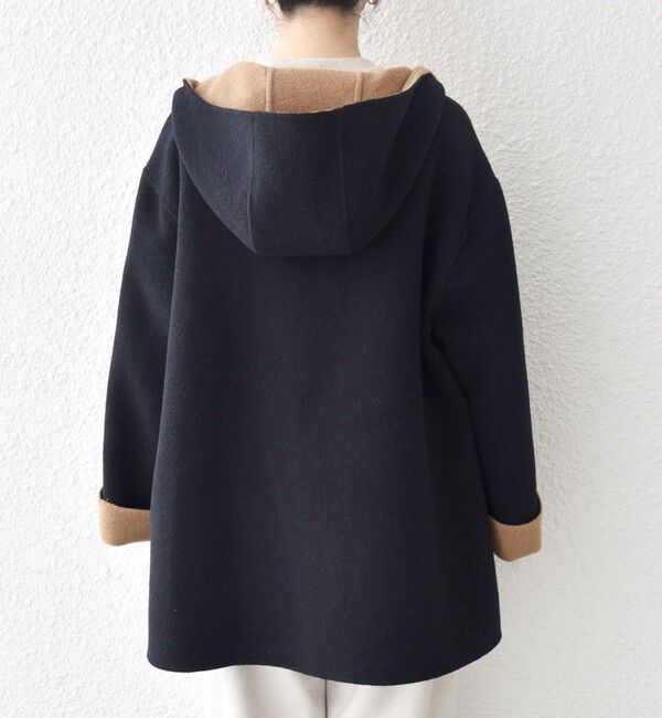 SHIPS any「SHIPS any: リバー フーデッド Aライン ミドル コート」|その他|