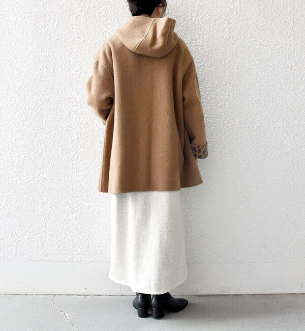 SHIPS any「SHIPS any: リバー フーデッド Aライン ミドル コート」|その他|