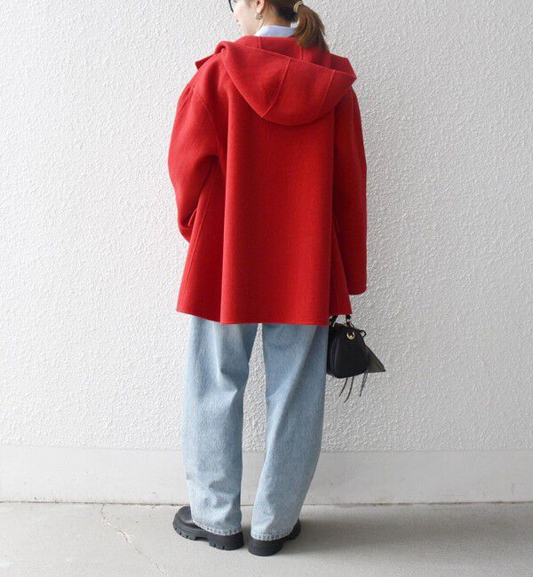 SHIPS any「SHIPS any: リバー フーデッド Aライン ミドル コート」|その他|