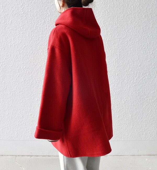 SHIPS any「SHIPS any: リバー フーデッド Aライン ミドル コート」|その他|