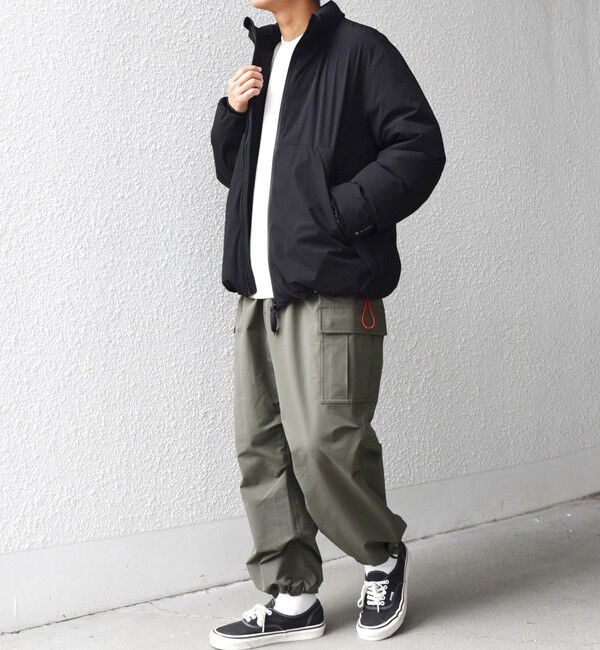 SHIPS any「SHIPS any:〈洗濯機可能〉裏起毛 ウォーム スマート ワイド イージー カーゴ パンツ◇」|カーゴ|