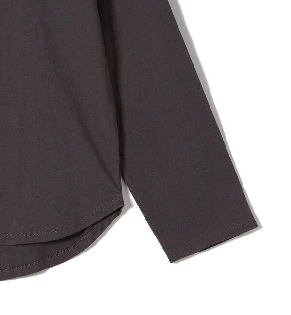 SHIPS for women「〈洗濯機可能〉オーガニックコットン ロング スリーブ TEE」|Tシャツ・カットソー|