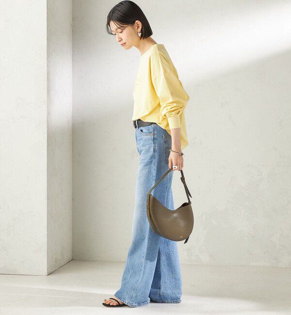 SHIPS for women「【SHIPS別注】81BRANCA: プリント ロングスリーブ TEE」|Tシャツ・カットソー|