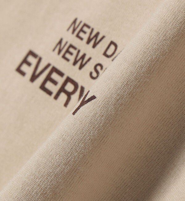 SHIPS for women「《予約》【一部WEB限定/ SHIPS別注】Champion: 5分袖 ロゴ プリント TEE」|Tシャツ・カットソー|