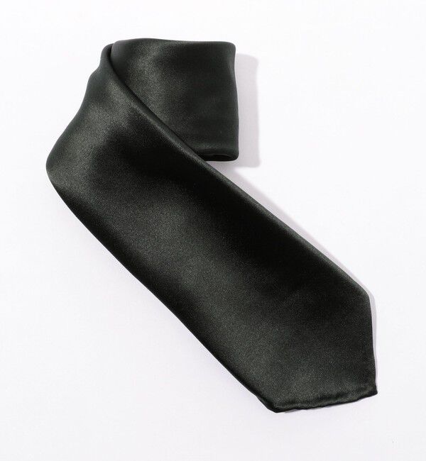 TOMORROWLAND GOODS「TOMORROWLAND シルク ソリッドタイ」|ネクタイ・蝶ネクタイ|57 カーキ